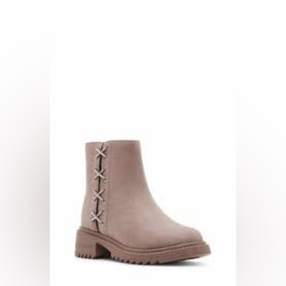 🍿Steve Madden🍿Kids Taupe Ankle Boots